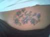 ma belle vie...flowers/bee tattoo