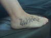 Live in Love tattoo