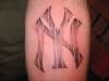 Yankee insignia tattoo