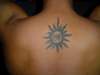 Eye of Ra w/ sun tattoo