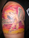 Led Zeppelin Swan Song tattoo