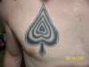 Spade tattoo
