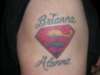 superman tattoo