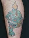 Foo Dog tattoo
