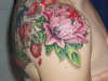 Peony tattoo
