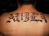 Last Name tattoo