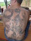 Thai dragon complete tattoo