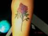 Very first rose tattoo