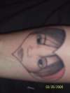 carina's portrait tattoo