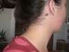 star behind my ear tattoo