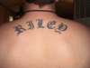 Last Name tattoo