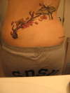 after the color was put in tattoo