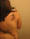 before the back got filled in tattoo
