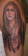 Blessed Mother tattoo