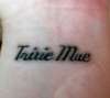 Trixie Mae tattoo