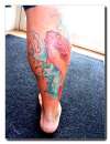 Koi and geisha (tattoo is more detailed now,under construction)