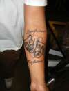 laugh now cry later tattoo