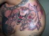 clowns by justice tattoo