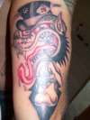 fox by justice tattoo