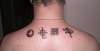 Linkin Park symbols tattoo