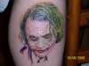 Heath Ledger Joker DarkNight  Batman Tattoo