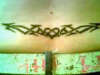 Heartagram tattoo