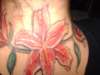 Stargazer lily tattoo