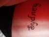 i love you tattoo