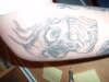 never again. tattoo