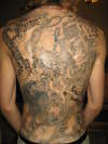 Japanese back piece. tattoo