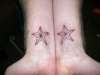 My wrists, unfinished tattoo