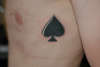 Spade tattoo