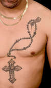 rosary tattoo