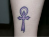 Ankh tattoo