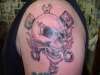 Bonehead Grease Monkey tattoo