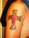 Wooden Cross tattoo