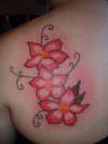 Kelly's flowers tattoo