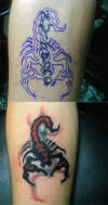 scorpion tattoo