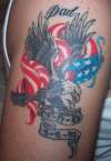 DAD tattoo