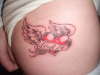 my sisters heart tattoo
