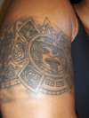 Aztec Arm Band tattoo