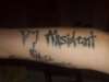 DJ Aksident tattoo