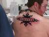 On My Back tattoo