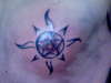 left chest tattoo