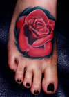 FLOWER FOOT tattoo