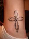Celtic cross tattoo