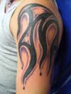 Custom Tribal Piece tattoo