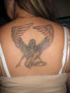 My Guardian Angels Got My Back tattoo