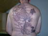 koi back pic tattoo