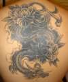 Dragon & Peonies Cover Up tattoo